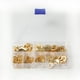 thumbnail image 3 of Terminales De Cable Eléctrico Ojal 150 Piezas Anillo De Latón Terminales De Cable Orificio De Ojo Cable De Cobre Conector De Engarzado Kit De Terminales De Cable Sweethay TO001922-00, 3 of 6