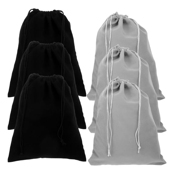 Raindrops  6 PCS Velvet Bag Net Lanyard Waterproof Table Tennis Bat Flag Pole Ring Clip Man