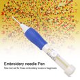 thumbnail image 1 of Fdit Embroidery Punch Needle,Embroidery Pen Set,DIY Embroidery Pen Set Knitting Stitching Tool Punch Needle Sewing Accessories for DIY Craft, 1 of 11