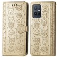 thumbnail image 4 of Funda Cartera FOXDOCK para MOTO E22 4G , Flip PU con Relieve de Gatos y Perros, Tarjetero y Soporte, 4 of 6