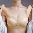 thumbnail image 3 of Jeadora Bras for Older Women,Lace's Large-Sized Vest Without Steel Rims,Push Up Posture Correcting Wireless Seamless（Pink,3X-Large）, 3 of 7