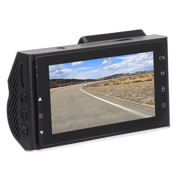 Grabadora De Cámara Para Automóvil, Grabación En Bucle 24H Estacionamiento Dash Cam Delantero Trasero 4K 1080P ABS Gran Angular De 170 Grados Pantalla De 1.47 Pulgadas Para