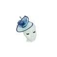 thumbnail image 1 of ChicHeadwear Womens Fascinator Fashion Hat - Turquoise/Navy, 1 of 1