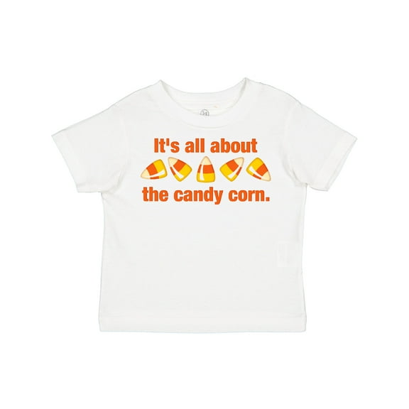 Inktastic All About the Candy Corn Boys or Girls Toddler T-Shirt