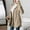 Beige, variant on Womens Fleece Jacket Casual Button Up Fuzzy Hooded Long Sleeve Cardigan Sweaters Warm Fleece Coat Outerwear Light Blue XL