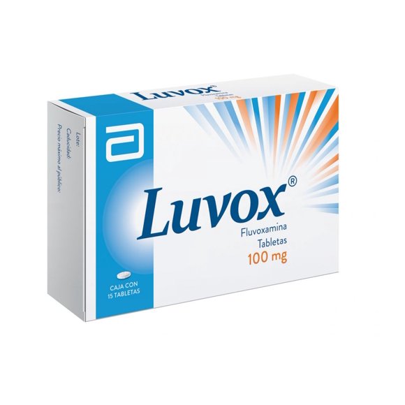 Luvox 100 mg 15 tabletas