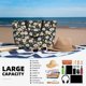 thumbnail image 5 of Easygdp Flowers Bolsa de Viaje de Playa de Gran Capacidad, Bolsa Tote Perfecta para la Playa, Escapadas de Fin de Semana y Viajes, 5 of 7