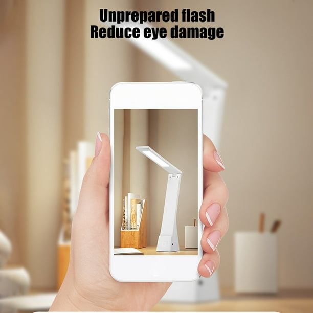 Lampe De Table LED à Batterie, Protection Des Yeux, Lampe De Lecture Domestique