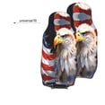 thumbnail image 6 of KAKALAD Usa Patriotic American Flag Eagle 07 Car Accessories Seat Covers Set Vehicle Seat Covers Universal Front Seats Protector 2 Pcs, 6 of 9