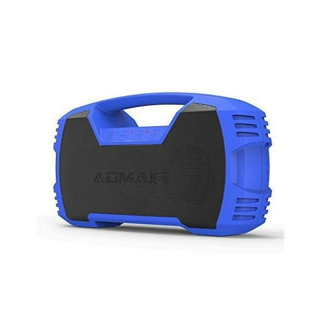 AOMAIS GO Bluetooth Speakers,Waterproof Portable Indoor/Outdoor 30W Wireless Stereo Pairing Booming Bass Speaker,30-Hour Playtime with 10000mAh Power Bank,Durable for Home Party,Camping(Blue)