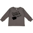 thumbnail image 3 of Inktastic Someone in Iowa Loves Me Boys or Girls Long Sleeve Toddler T-Shirt, 3 of 5