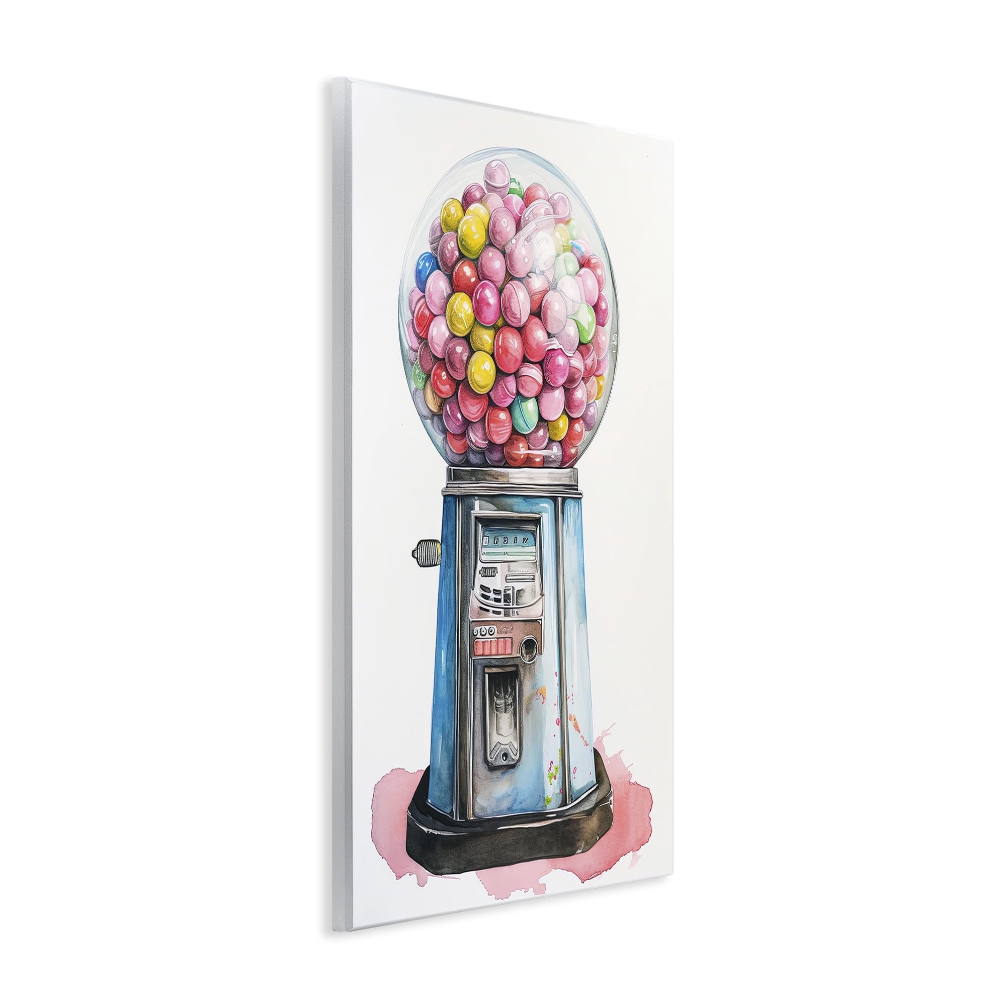 Stupell Industries Retro Gumball Machine Wall Plaque Art, design by Ray Powers