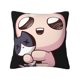 thumbnail image 1 of Fundas de almohada de terciopelo The Binding Of Isaac, fundas de almohada decorativas suaves y acogedoras con cremallera oculta para dormitorio, sofá, sillón, funda de almohada de terciopelo, 1 of 8