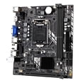 thumbnail image 1 of JINGSHA H61M Placa Base Doble Ranura de Memoria DDR3 VGA+HD Interfaces de Pantalla Soporte CPU LGA11 JINGSHA Negro, 1 of 7