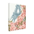 thumbnail image 2 of Annie Warren 'Paris Cherry Blossoms II' Canvas Art, 2 of 3