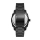 thumbnail image 2 of Fossil Machine Reloj de tres manecillas de acero inoxidable y cuarzo de 49 mm para hombre Color: Negro (Modelo: FS5971), 2 of 5