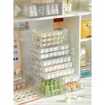thumbnail image 4 of Organizador Caja de almacenamiento de cosméticos Porta lápiz labial Organizador de joyas Porta bolígrafos Caja de almacenamiento de papelería Cajón Acrílico transparente, 4 of 5