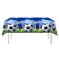 thumbnail image 1 of Juego de vajilla para fiesta de fútbol, para 10 invitados, de papel, para la Copa del Mundo o cumpleaños infantiles, 1 of 1