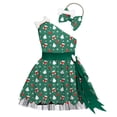 thumbnail image 1 of Vestido de Niña Gibobby Disfraz de cavernícola Verde 3-6 meses, 1 of 5