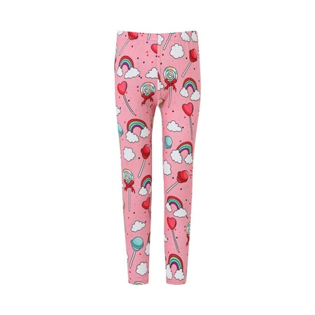 

Stamzod 3-10 Years Kids Leggings For Girls Fashion Toddler Kids Baby Girls Summer Gradient Digital Printing Leggings Kids Clothes Girls On Clearance
