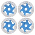 thumbnail image 1 of Adaptador hexagonal de Metal de disco de freno de coche RC de aleación de aluminio Universal 4 Uds para coche de Control remoto 1/10 azul oscuro, 1 of 10