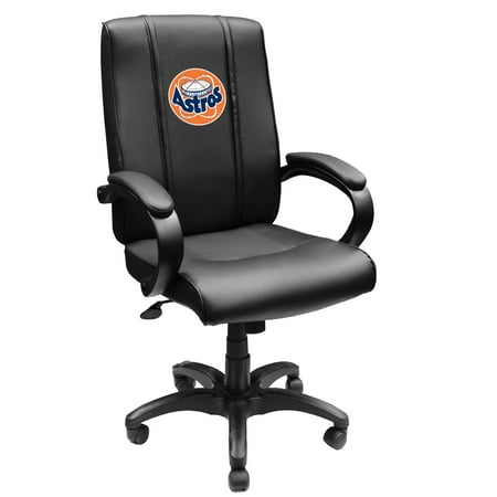 Black Houston Astros Logo Office Chair 1000