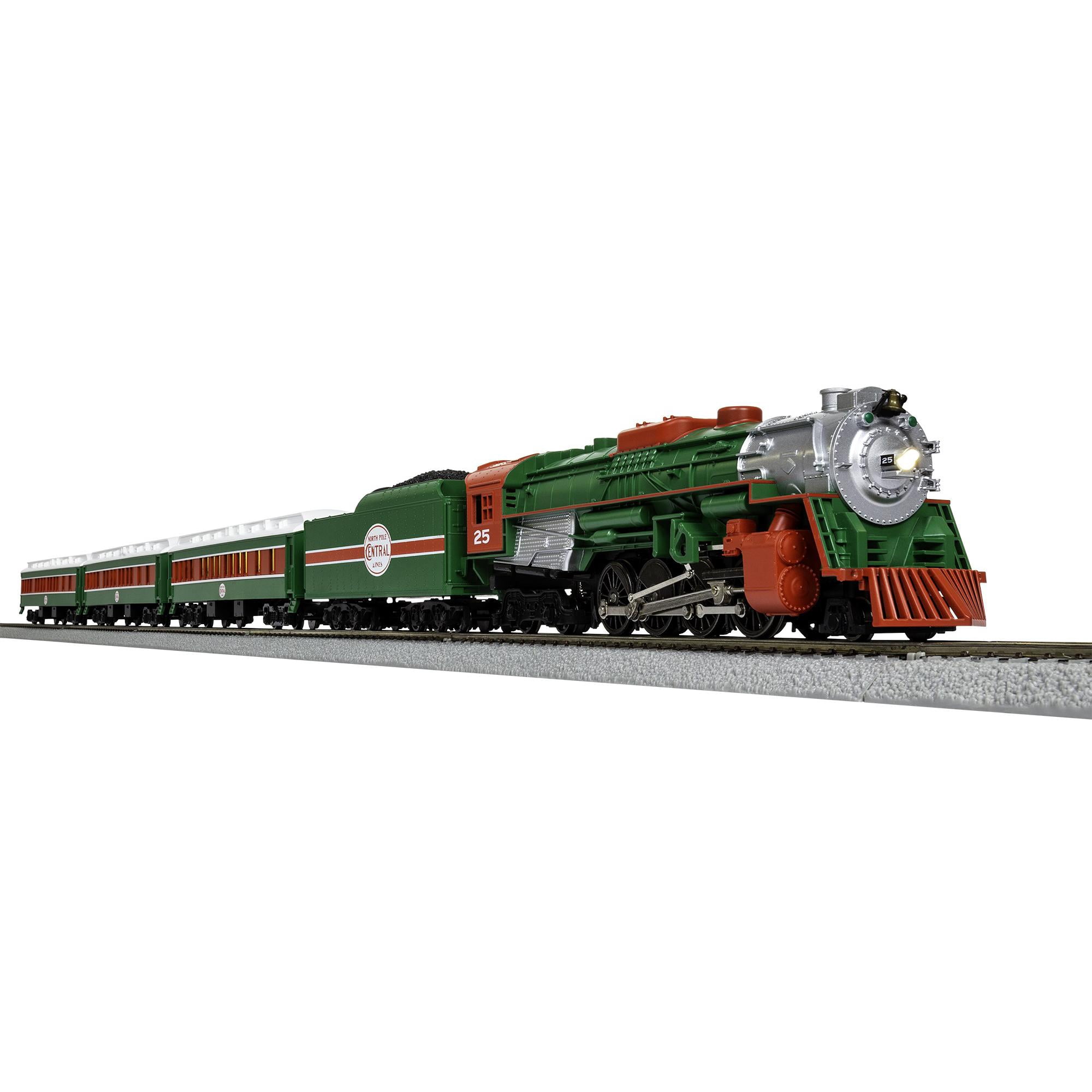 Lionel HO Scale Christmas Express Electric Model Train Set with Remote and Bluetooth Capability