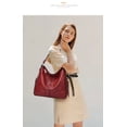 thumbnail image 4 of LEZMORE Satchel Purses and Handbags for Women Shoulder Tote Bags Wallets Old Pink 2pcs, 4 of 19
