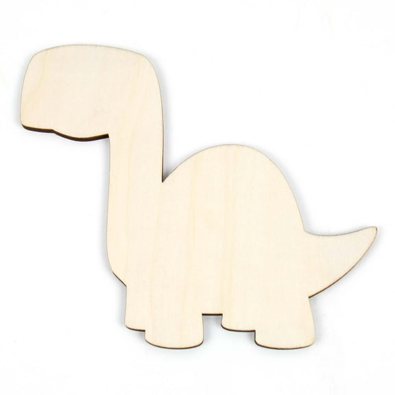 Hello Hobby Dinosaur Wood Shape, 0.06 lbs