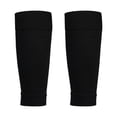 thumbnail image 2 of 1 Pair Shin Protector Sweat-absorbing Fits The Legs Protective Gear Compression Fitness Accessory Calf Protection Reusable Football Calf Sleeve Shinguard for Sports, 2 of 10