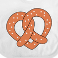 thumbnail image 4 of Inktastic Heart-shaped Pretzel Boys or Girls Baby Bib, 4 of 4
