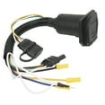 thumbnail image 1 of Trailer Wiring Adapter, Stable Reliable Sturdy Durable Easy Installation High Electrical Conductivity Trailer Plug Converter  For Car For RV For Trunk, 1 of 8