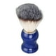 thumbnail image 4 of Brocha de afeitar NikouMX hecha a mano con mango azul, 4 of 8