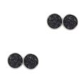 thumbnail image 3 of Qarigey Pendientes simples brillantes llamativos gotas para los oídos joyería antisensibilidad diamantes de imitación incrustaciones ligeros Type2 NO2, 3 of 6