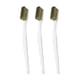 thumbnail image 1 of Cepillo de cobre Cepillo de dientes lavable Mini Cepillo de agarre Resuable Exfoliante de limpieza firme, Latón, 3 piezas Methold EL000071-01B, 1 of 2