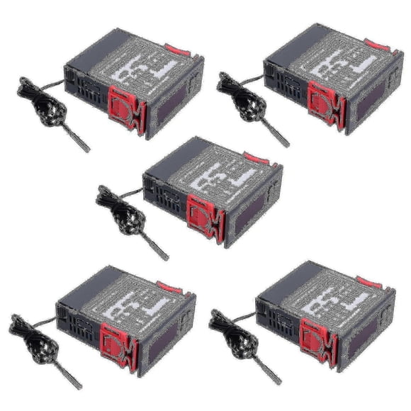 5x 220v/stc-/1000 Digital Temperature Controller Thermostat With Ntc