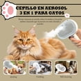 thumbnail image 2 of Cepillo Deslanador 3 en 1 para Gatos y Perros - Peine con Vapor y Función de Autolimpie Antistático, 2 of 7