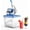 US standard blue, variant on Commercial Ice Crusher, with 34L Storage Box, 661LBS/H