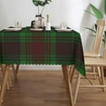 thumbnail image 3 of Rectangle Table Cloth, Carlow County Irish Tartan Resistant Washable Tablecloth Decorative Table Cover for Dining, Indoor and Outdoor, 3 of 6