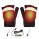 thumbnail image 1 of Guante térmico RONGXG para hombre y mujer, con tapa abatible, de invierno, sin dedos, 1 of 5