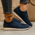 thumbnail image 2 of YLYL Women's Suede Sneakers Round Toe Non Slip Classic Retro Fashion Casual Running Walking Shoes, 2 of 9