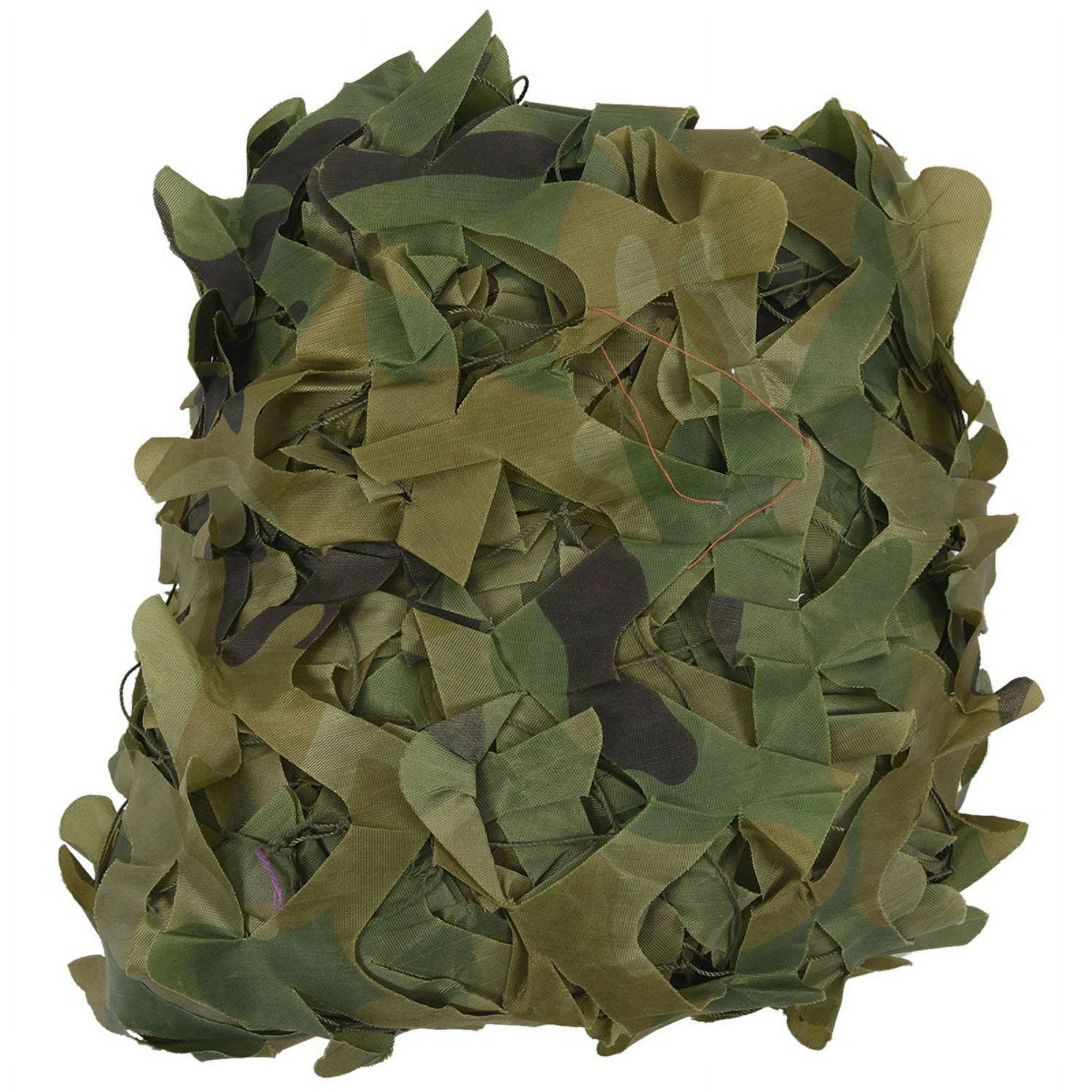 2pcs 4 x 1.5M Camouflage Hide Net Hunting Oxford Fabric Camo Netting,2 X 4m x 1.5m Camouflage Net