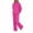 Hot Pink, variant on Letdown Oversized Lounge Sets for Women 2 Piece Fall Winter Outfits Wide Leg Pant Matching Sets Solid Pullover Sweatshirt Clothing (Army Green, L)