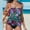 Multicolor, variant on Zynviq Womens Swimsuit Tops Tummy Control Strapless Off The Shoulder Bandeau Tankini Swimsuit Bathing Suit Women L