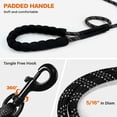 thumbnail image 4 of Long Leash for Dog Training Reflective Nylon Rope Lead, Check Cord for Dogs Walking, Camping, 4 of 5