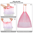 thumbnail image 5 of 3 rollos con pequeñas bolsas de basura, 4 galones grueso con pequeñas bolsas de basura, adecuadas para diferentes contenedores de basura, 60 (Rosa), 5 of 5