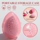thumbnail image 4 of Makeup Brushes Premium Synthetic Foundation Powder Concealers Eye Shadows 18 Pcs Brush Set with 5 sponge & Holder Sponge Case (A-Pink), 4 of 4