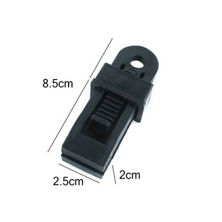 

BKFYDLS Essential Household Tools Tarp Clips Locking Awning Clamp Snap Hangers Survival Emergency HEAVY DUTY on Clearance