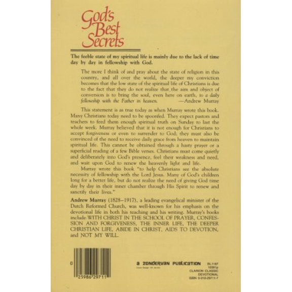 Pre-Owned God's Best Secrets: Daily Devoted Meditations (Hardcover) 0310297117 9780310297116