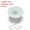 White, variant on Uxcell Crystal Rhinestone Close Chain Trim, Crystal Claw Cup Chain Trim String for Sewing Craft White